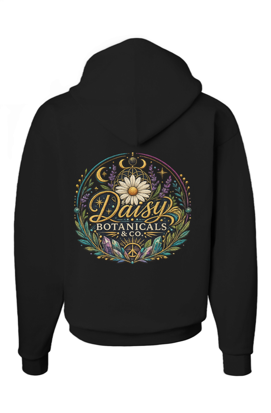 Daisy & small Holly Ecosmart Hooded Sweatshirt