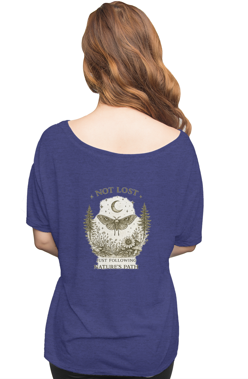 Not lostslouchy tee
