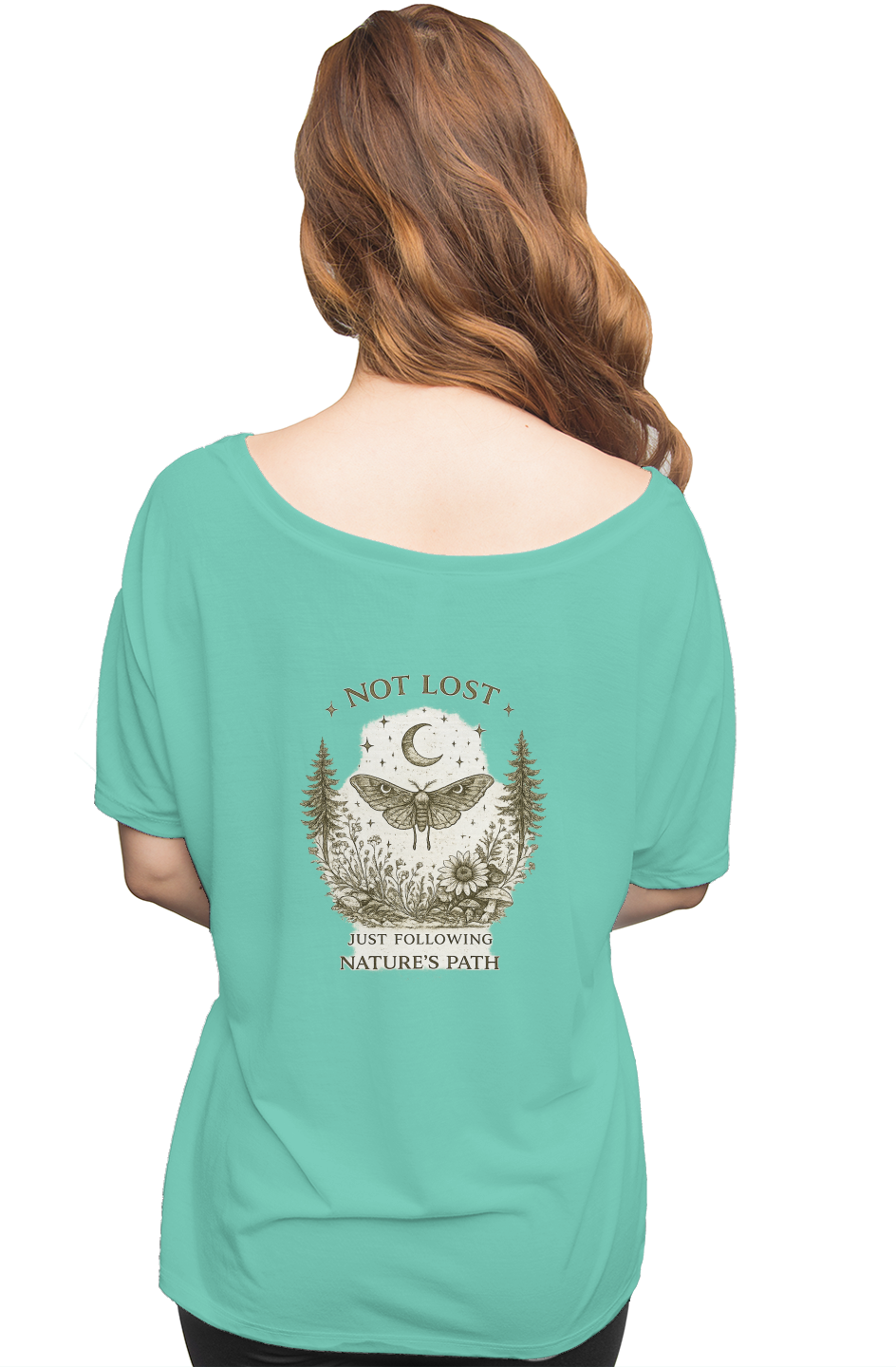 Not lostslouchy tee